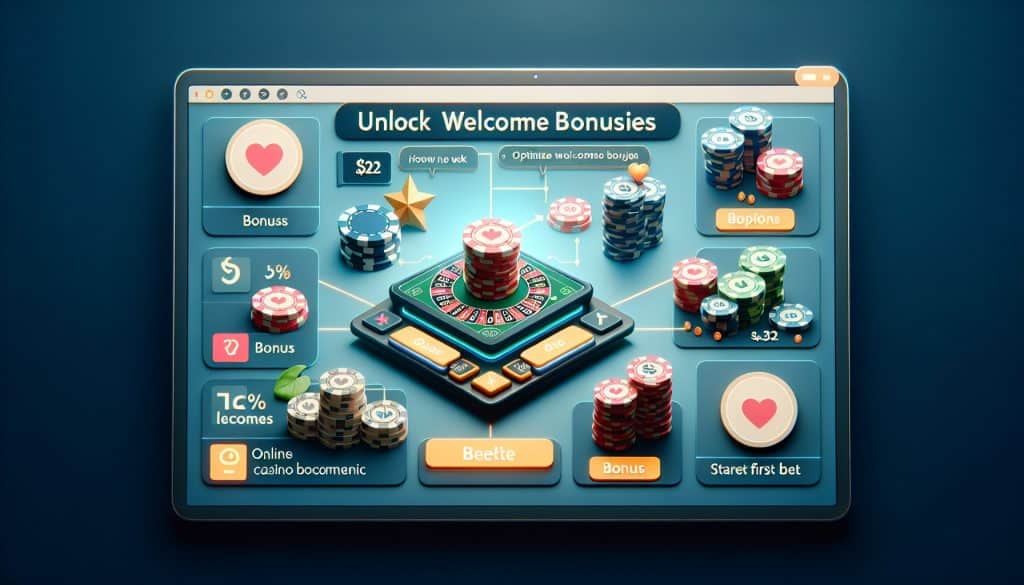 Kako ostvariti bonus dobrodošlice u online casinima