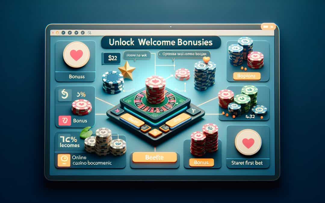 Kako ostvariti bonus dobrodošlice u online casinima